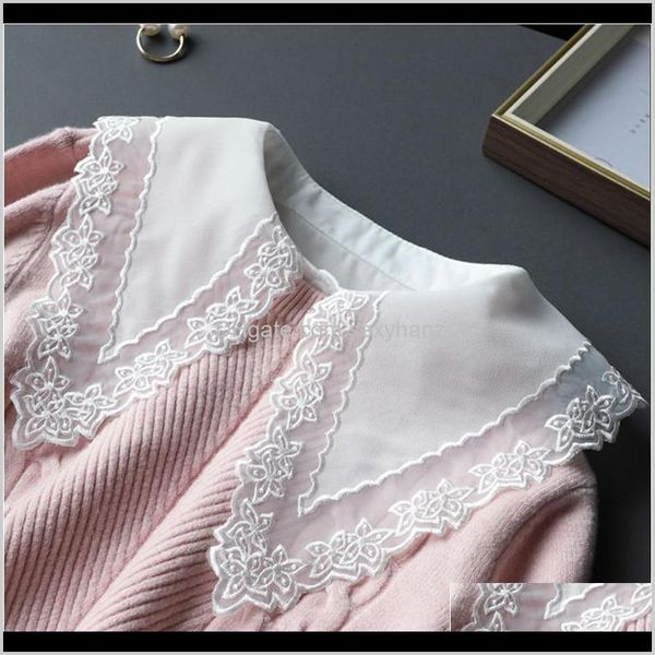 blouses shirts womens clothing apparel drop delivery 2021 big lapel chiffon for detachable fake collar women half shirt clothes acc qylicc 2, White
blouses shirts womens clothing apparel drop delivery 2021 big lapel chiffon for detachable fake collar women half shirt clothes acc qylicc 2, White