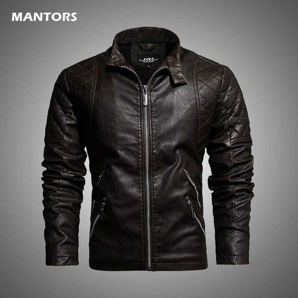 autumn winter mens leather jacket fleece stand collar pu jacket male windproof motorcycle zipper jackets men coat clothes 210928, Black
autumn winter mens leather jacket fleece stand collar pu jacket male windproof motorcycle zipper jackets men coat clothes 210928, Black