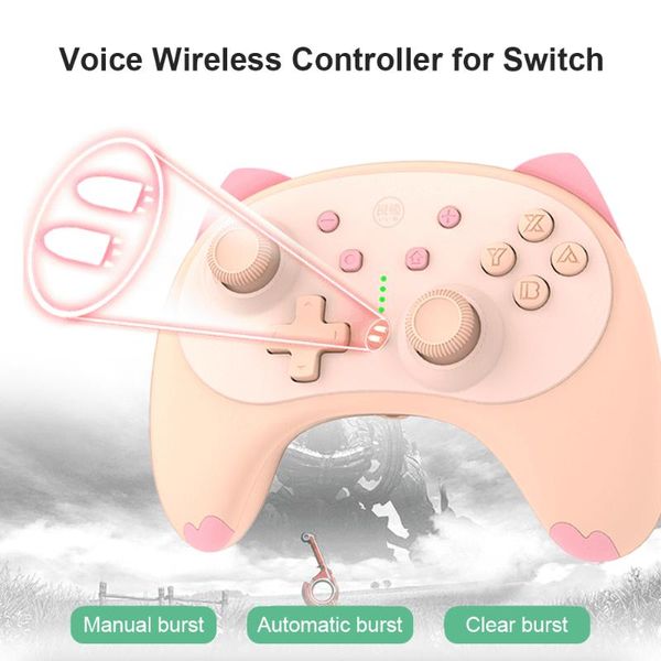 game controllers & joysticks bluetooth-compatible wireless controller cat type gamepad for ns switch/lite joystick with voice wake f
game controllers & joysticks bluetooth-compatible wireless controller cat type gamepad for ns switch/lite joystick with voice wake f