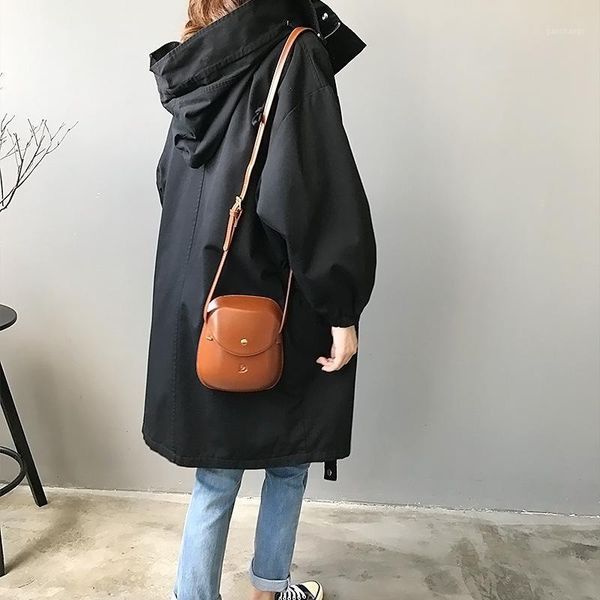 women's trench coats oversized hooded female autumn outwear zipper long coat chic beige windbreaker pocket loose 2021 women clothes1, Tan;black
women's trench coats oversized hooded female autumn outwear zipper long coat chic beige windbreaker pocket loose 2021 women clothes1, Tan;black