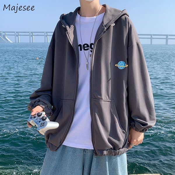men's hoodies & sweatshirts autumn men zipper preppy style loose bf hooded outwear hip- teens casual simplicity embroidery hoody male, Black
men's hoodies & sweatshirts autumn men zipper preppy style loose bf hooded outwear hip- teens casual simplicity embroidery hoody male, Black