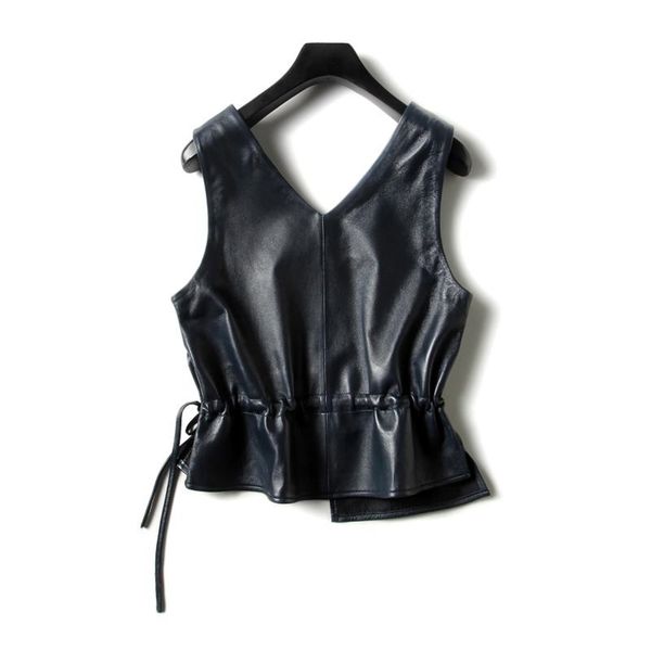leather vest women coat v neck a line slim party club elegant jacket sleeveless feminino 210819, Black;white
leather vest women coat v neck a line slim party club elegant jacket sleeveless feminino 210819, Black;white