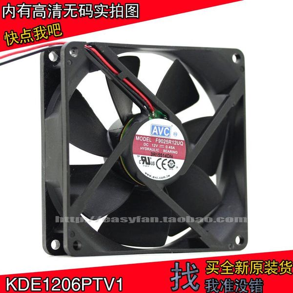 fans & coolings brand original f9025r12uq avc 9025 12v 0.45a magnetic suspension case cooling fan 90x90x25mm cooler
fans & coolings brand original f9025r12uq avc 9025 12v 0.45a magnetic suspension case cooling fan 90x90x25mm cooler