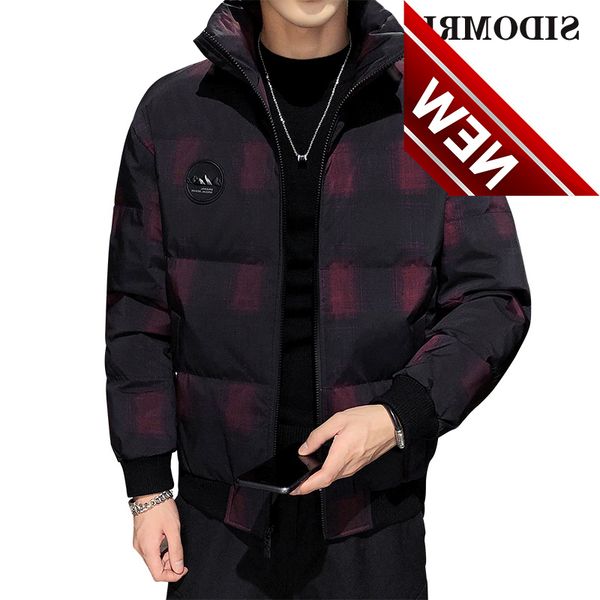 men's down jacket 90% white duck coats new short handsome trend thickened warm winter casual coat, Black
men's down jacket 90% white duck coats new short handsome trend thickened warm winter casual coat, Black