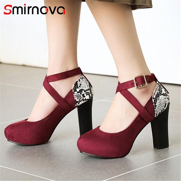 dress shoes smirnova 2021 arrival high heel platform ladies flock +pu snake round toe party spring summer women pumps, Black
dress shoes smirnova 2021 arrival high heel platform ladies flock +pu snake round toe party spring summer women pumps, Black