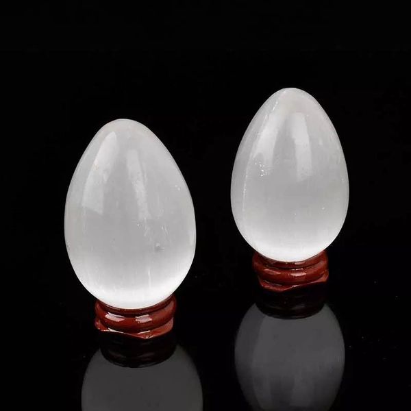 decorative objects & figurines mokagy 50mm-60mm natural white gypsum quartz selenite stone huge crystal egg 1pc
decorative objects & figurines mokagy 50mm-60mm natural white gypsum quartz selenite stone huge crystal egg 1pc