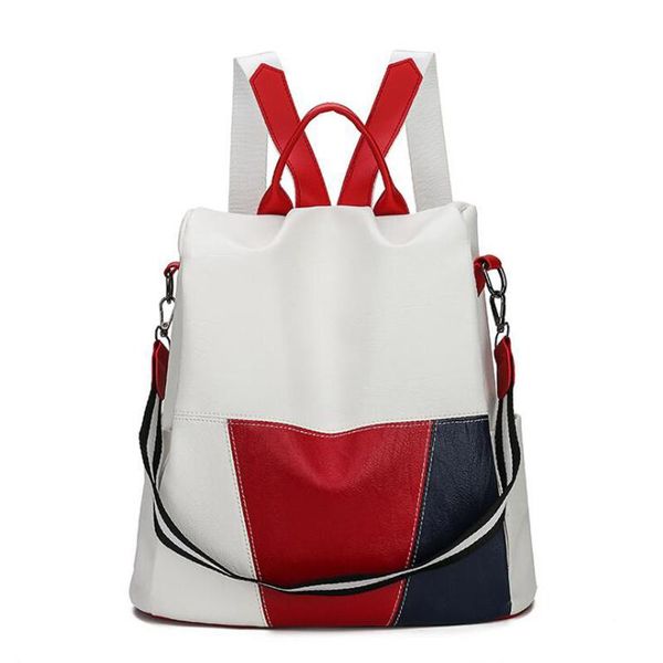 backpack fashion women shoulder bag antitheft backpacks travel soft leather bagpack large capacity school bags for girls
backpack fashion women shoulder bag antitheft backpacks travel soft leather bagpack large capacity school bags for girls