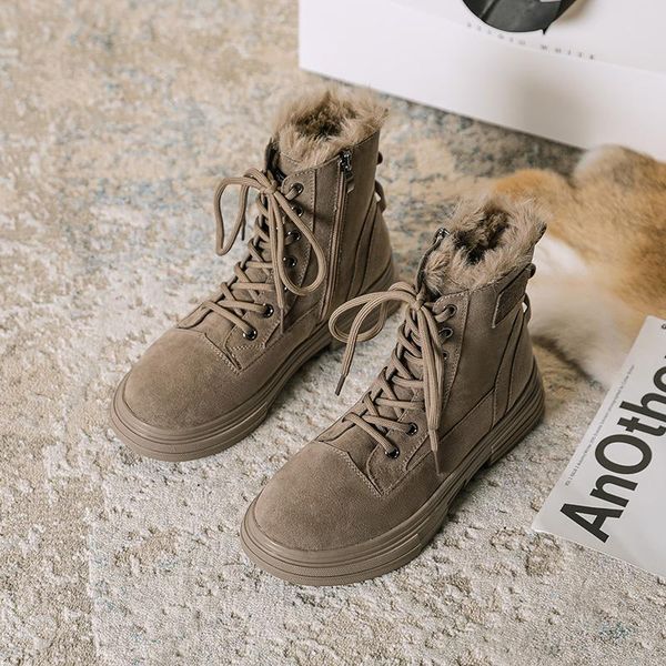 boots 2021 autumn winter shoes women snow warm plush ankle plus velvet ladies short platform size 35-40, Black
boots 2021 autumn winter shoes women snow warm plush ankle plus velvet ladies short platform size 35-40, Black