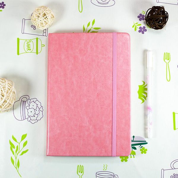 100gsm dotted travel journal hardcover notebook candy color elastic band planner diary notepads, Purple;pink
100gsm dotted travel journal hardcover notebook candy color elastic band planner diary notepads, Purple;pink