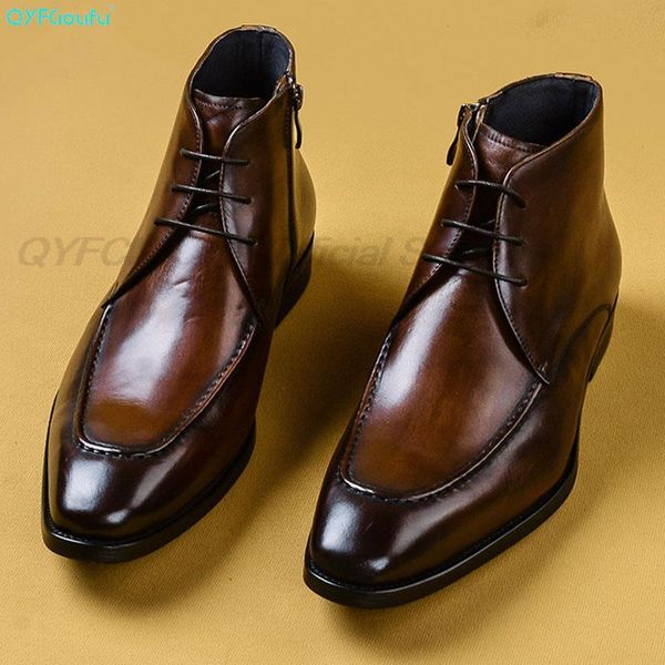 dress shoes autumn men's chelsea boots genuine cow leather mens boot wedding lace up martins man black brown kncx
dress shoes autumn men's chelsea boots genuine cow leather mens boot wedding lace up martins man black brown kncx