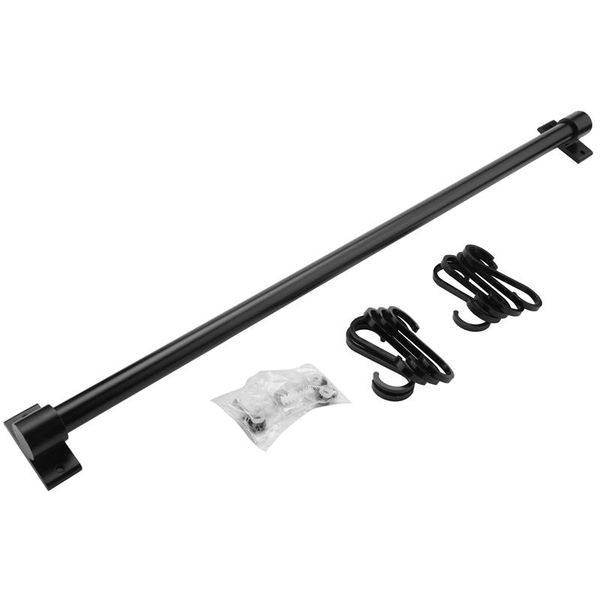 hooks & rails black 10 wall hanging rail rack kitchen utensil mounted shelf durable rustless storage
hooks & rails black 10 wall hanging rail rack kitchen utensil mounted shelf durable rustless storage