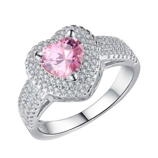 wedding rings yayi jewelry princess cut + pink cubic zirconia silver color engagement heart party gifts, Slivery;golden
wedding rings yayi jewelry princess cut + pink cubic zirconia silver color engagement heart party gifts, Slivery;golden