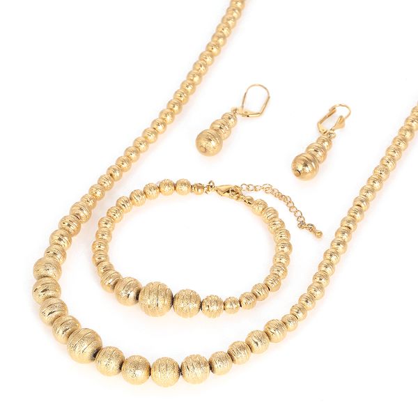 trendy new african beaded earrings necklace bracelet wedding jewelry sets gold color ball beads ethiopian women jewelry, Black
trendy new african beaded earrings necklace bracelet wedding jewelry sets gold color ball beads ethiopian women jewelry, Black