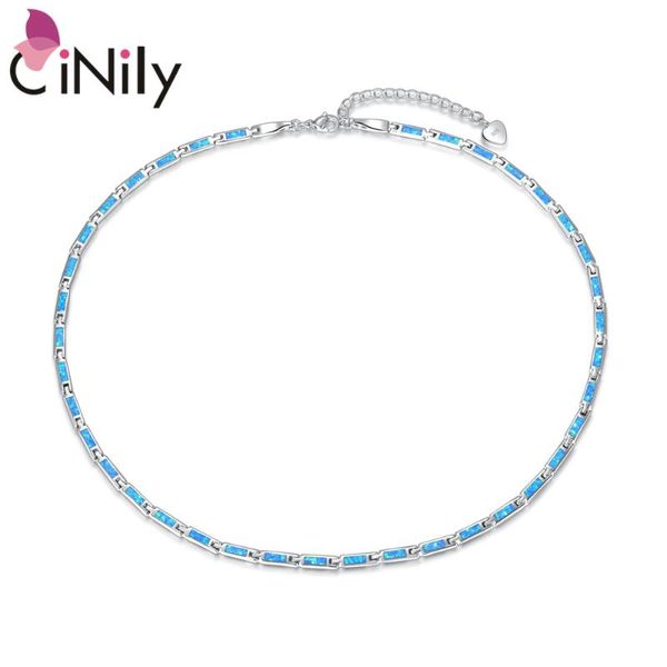 cinily ocean blue fire opal silver plated fashion jewelry adjustable chain necklaces for necklace women gift chains
cinily ocean blue fire opal silver plated fashion jewelry adjustable chain necklaces for necklace women gift chains