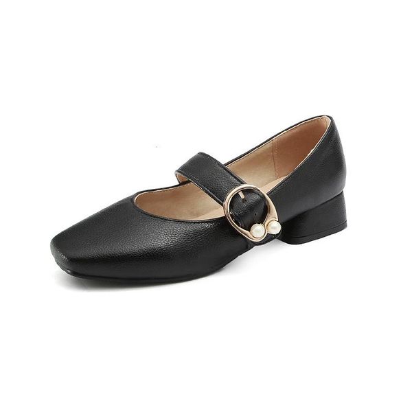 dress shoes contracted joker 19 years of age season party with low square head size 43 yards 33 - single, Black
dress shoes contracted joker 19 years of age season party with low square head size 43 yards 33 - single, Black