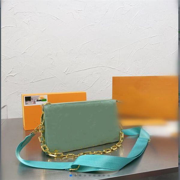 Women Luxurys Designers Bags Vintage Top Quality Handbag Detachable Shoulder Strap L Imprint Old fiower Bag Genuine Leather Messenger Ladies Travel M58626, Green
Women Luxurys Designers Bags Vintage Top Quality Handbag Detachable Shoulder Strap L Imprint Old fiower Bag Genuine Leather Messenger Ladies Travel M58626, Green