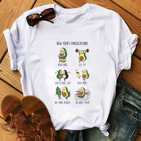 harajuku avocado printed cute mens and women kawaii 90s korean style fashion female tees, White;black
harajuku avocado printed cute mens and women kawaii 90s korean style fashion female tees, White;black