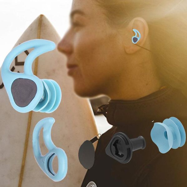 nose clip innovation design swimming ear plugs soft silicone sound penetration waterproof dust-proof earplugs diving water surf swim
nose clip innovation design swimming ear plugs soft silicone sound penetration waterproof dust-proof earplugs diving water surf swim