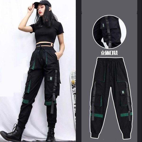 women's pants & capris 2021 spring and autumn casual footwear tooling fashion wide-leg loose sports wild trend, Black;white
women's pants & capris 2021 spring and autumn casual footwear tooling fashion wide-leg loose sports wild trend, Black;white