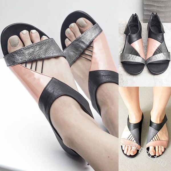 leisure shallow women gladiator flat sandals mixed colors buckle strap summer beach ankle wrap rome shoes, Black
leisure shallow women gladiator flat sandals mixed colors buckle strap summer beach ankle wrap rome shoes, Black