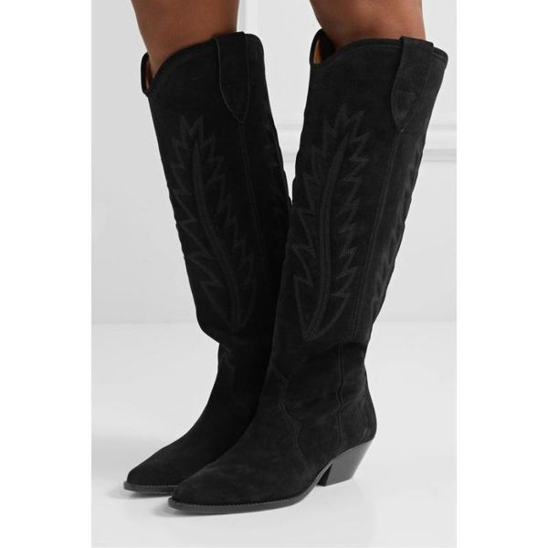 boots black suede embroidery knee-length trendy shoes women motorcycle 2021 winter boot botas feminina shoe
boots black suede embroidery knee-length trendy shoes women motorcycle 2021 winter boot botas feminina shoe