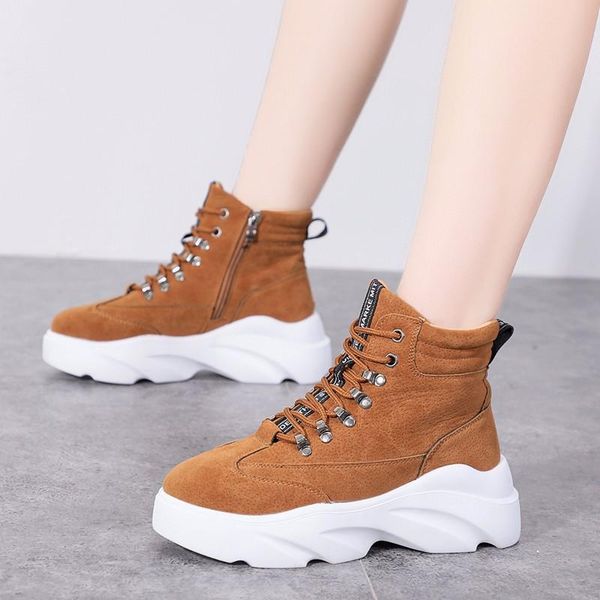 boots british thick bottom snow women lace up motorcycle woman platform ankle military warm fur winter sneaker, Black
boots british thick bottom snow women lace up motorcycle woman platform ankle military warm fur winter sneaker, Black