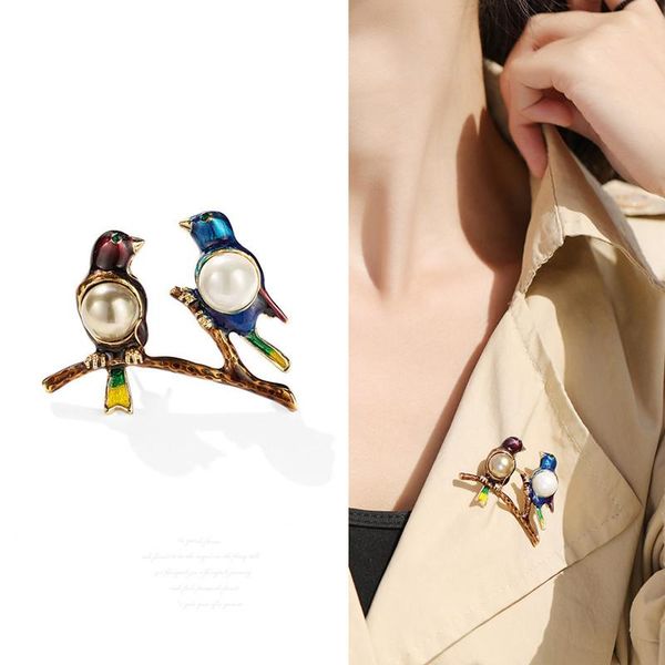 pins, brooches trendy shell pearl bird brooch pin for suit coat women's 2021 designer animal jewelry gift broche bijoux, Gray
pins, brooches trendy shell pearl bird brooch pin for suit coat women's 2021 designer animal jewelry gift broche bijoux, Gray