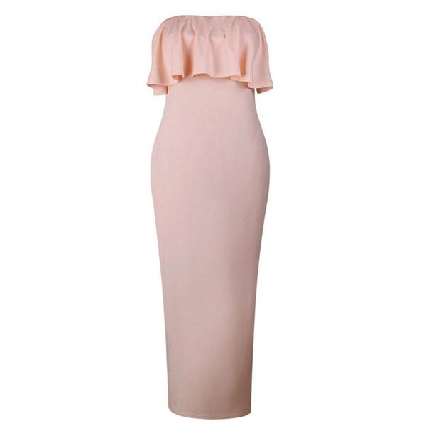 casual dresses women solid long dress off shoulder party club summer 2021 sleeveless strappy ruffle bodycon femme elegant vestidos, Black;gray
casual dresses women solid long dress off shoulder party club summer 2021 sleeveless strappy ruffle bodycon femme elegant vestidos, Black;gray