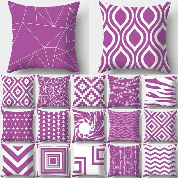 cushion/decorative pillow purple geometric pattern decorative cushions pillowcase polyester cushion cover throw sofa decoration pillowcover
cushion/decorative pillow purple geometric pattern decorative cushions pillowcase polyester cushion cover throw sofa decoration pillowcover