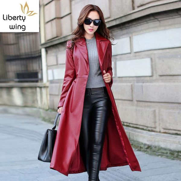women's leather & faux fashion vogue womens overcoat street style long coats belted trench female ladies jackets red black
women's leather & faux fashion vogue womens overcoat street style long coats belted trench female ladies jackets red black