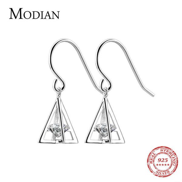 925 sterling silver triangle 3d dangle earrings for women luxuy clear zirconia drop earing korean fine jewelry 210707
925 sterling silver triangle 3d dangle earrings for women luxuy clear zirconia drop earing korean fine jewelry 210707