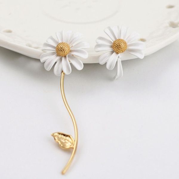 korea 925 silver elf white drop glaze asymmetric small daisy tassel flower ear stud earrings for women girl jewlery, Golden;silver
korea 925 silver elf white drop glaze asymmetric small daisy tassel flower ear stud earrings for women girl jewlery, Golden;silver