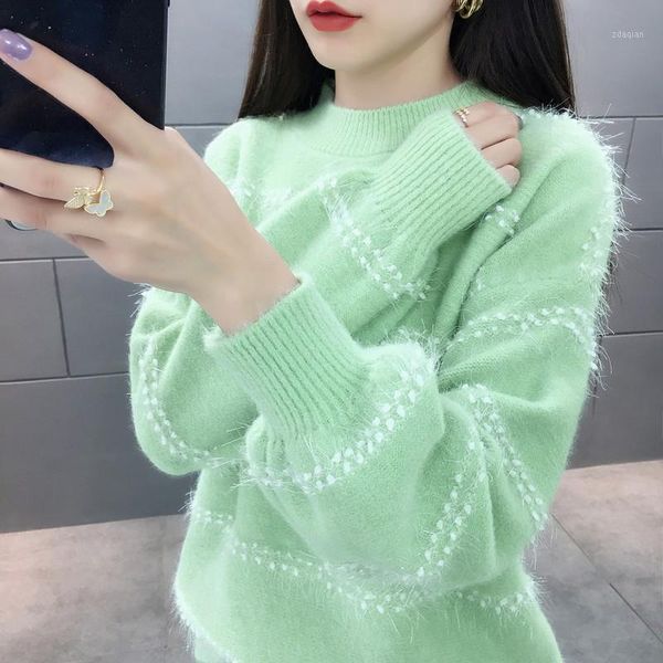 women's sweaters soft women fall fashion all match solid knitted sweater pullover pull femme 2021 winter long sleeve turtleneck, White;black
women's sweaters soft women fall fashion all match solid knitted sweater pullover pull femme 2021 winter long sleeve turtleneck, White;black