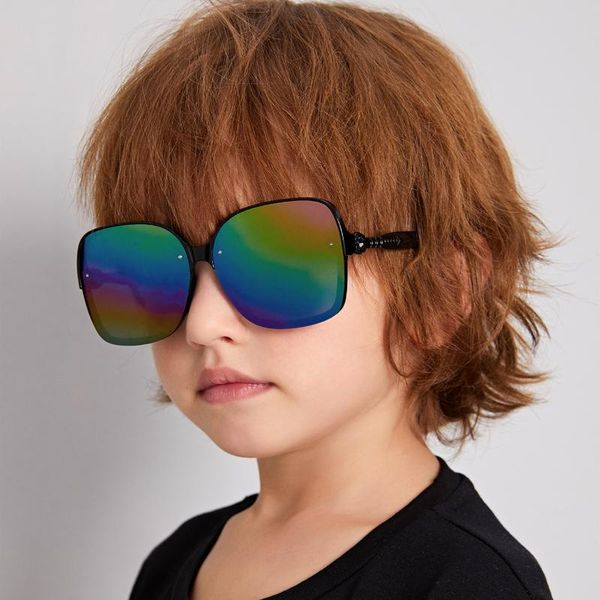 sunglasses fashion color children big frame boys girls sun glasses trend baby sunglass, Blue
sunglasses fashion color children big frame boys girls sun glasses trend baby sunglass, Blue