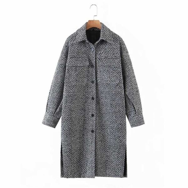 merodi women winter fashion woolen gray za coats female stylish single breasetd thick outwear ladies pockes long jackets ovesize 211109, Black;brown
merodi women winter fashion woolen gray za coats female stylish single breasetd thick outwear ladies pockes long jackets ovesize 211109, Black;brown