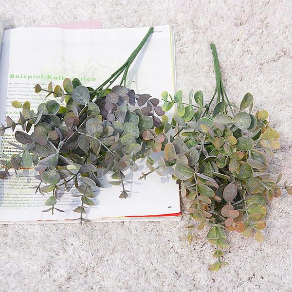 artificial plant eucalyptus leaves plastic green plants fake flower home room decoration diy wedding bridal bouquet decorative flowers & wre
artificial plant eucalyptus leaves plastic green plants fake flower home room decoration diy wedding bridal bouquet decorative flowers & wre