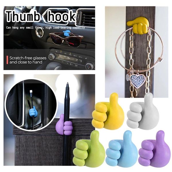 hooks & rails 2/5pcs thumb shape the multifunctional clip holder mixed pack storage for keys cable home kitchen bathroom car
hooks & rails 2/5pcs thumb shape the multifunctional clip holder mixed pack storage for keys cable home kitchen bathroom car