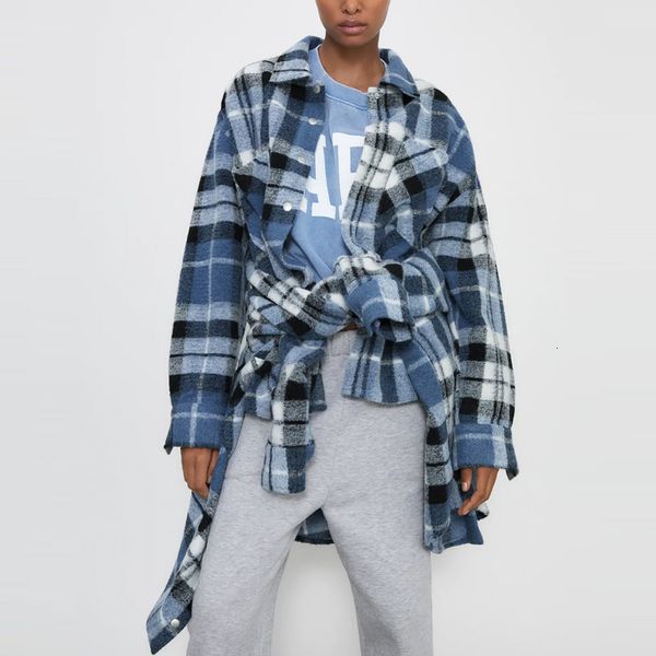 jackets plaid jacket overshirt women long sleeve lapel collar vintage autumn jackets coat female front snap button outwear top, Black;brown
jackets plaid jacket overshirt women long sleeve lapel collar vintage autumn jackets coat female front snap button outwear top, Black;brown