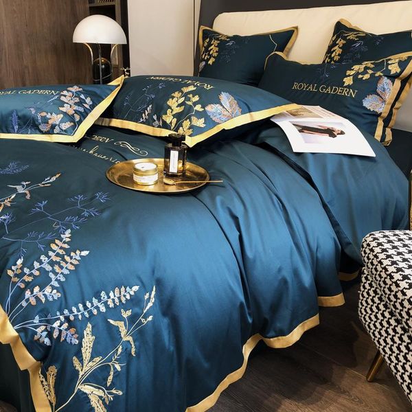 bedding sets american pastorale style embroidery set long staple cotton simple duvet cover bed sheet pillowcase king 4 pcs
bedding sets american pastorale style embroidery set long staple cotton simple duvet cover bed sheet pillowcase king 4 pcs