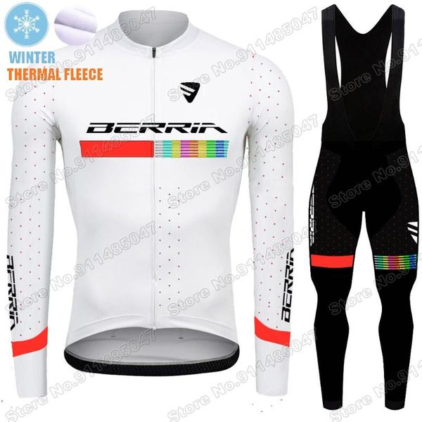 maillot berria 2021 team winter cycling jersey set clothing suit mens long sleeve mtb bike road pants bib ropa racing sets, Black;blue
maillot berria 2021 team winter cycling jersey set clothing suit mens long sleeve mtb bike road pants bib ropa racing sets, Black;blue