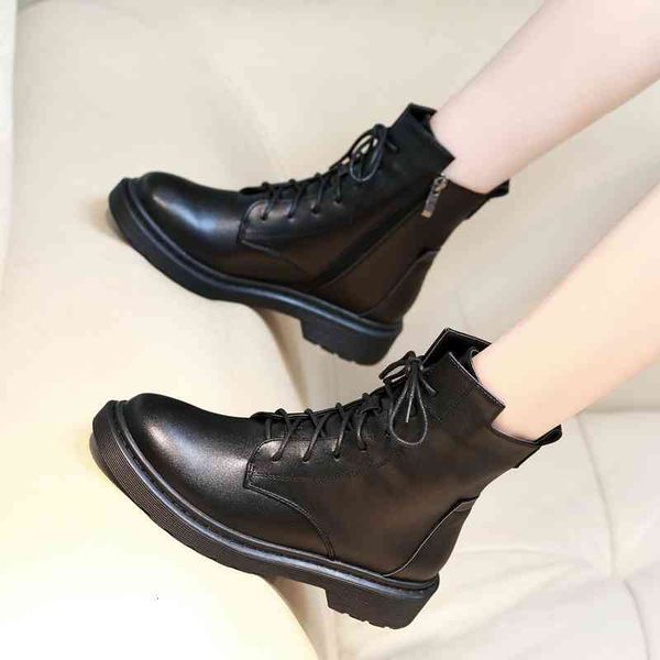 ankle women british style winter short tube flat bottom lace up motorcycle boots ladies, Black
ankle women british style winter short tube flat bottom lace up motorcycle boots ladies, Black