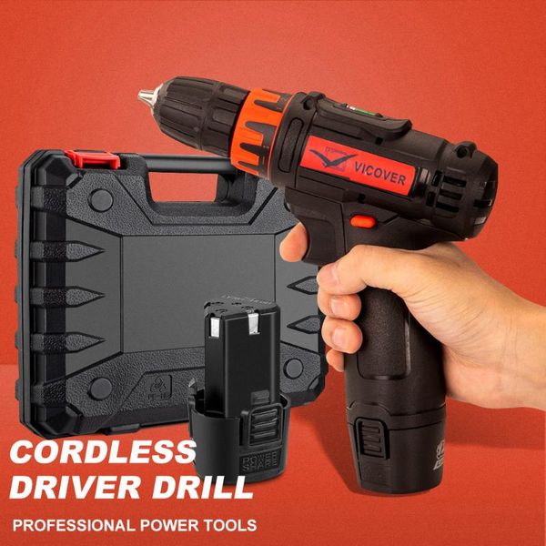 professiona electric drills 12v cordless drill screwdriver mini wireless power driver dc with 2 lithium-ion batteries
professiona electric drills 12v cordless drill screwdriver mini wireless power driver dc with 2 lithium-ion batteries