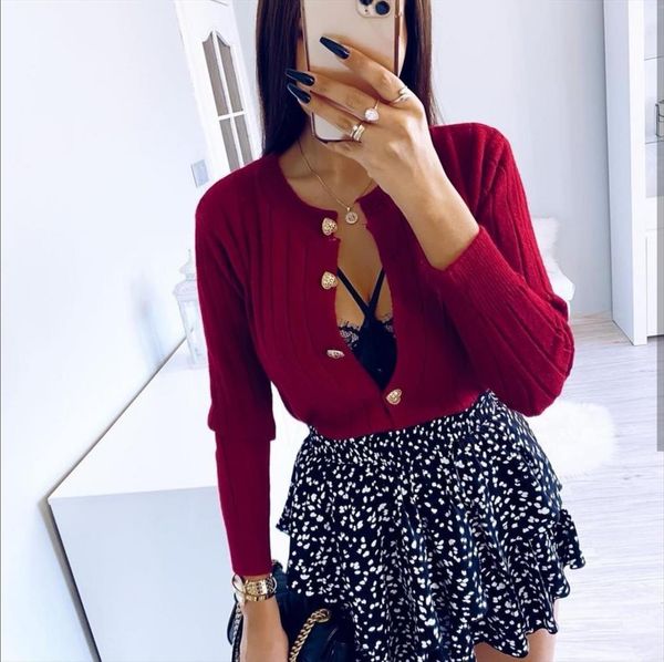 knit women heart button solid womens sweaters red long sleeve cardigan autumn winter warm vintage, White;black
knit women heart button solid womens sweaters red long sleeve cardigan autumn winter warm vintage, White;black