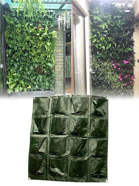planters & pots wall-mounted tree planting bag hanging flower pot seed storage wall vertical living garden beauty home supplies 16 pockets
planters & pots wall-mounted tree planting bag hanging flower pot seed storage wall vertical living garden beauty home supplies 16 pockets