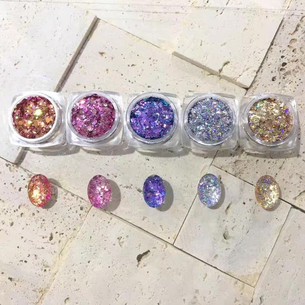 nail glitter mixed chameleon chrome chunky flakes holographic irridescent sequins for tumblers diy manicure loose accessories, Silver;gold
nail glitter mixed chameleon chrome chunky flakes holographic irridescent sequins for tumblers diy manicure loose accessories, Silver;gold