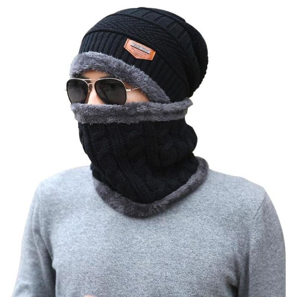 hats, scarves & gloves sets winter hat + bib knit plus velvet warm hooded caps for men and women scarf wool cap collar set hats female fashi, Blue;gray
hats, scarves & gloves sets winter hat + bib knit plus velvet warm hooded caps for men and women scarf wool cap collar set hats female fashi, Blue;gray