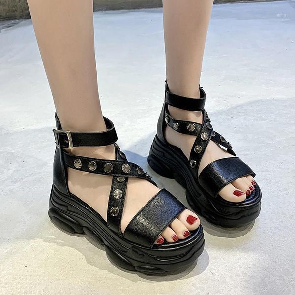 dress shoes summer slope heel platform ladies sandals high outdoor casual comfortable women's buckle plus size33-42, Black
dress shoes summer slope heel platform ladies sandals high outdoor casual comfortable women's buckle plus size33-42, Black