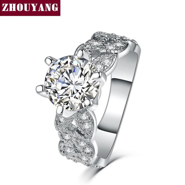 Princess Style Cubic Zirconia Ring Silver Color Fashion Wedding Party Jewelry For Women Top Quality Full Size ZYR657 Rings, Slivery;golden
Princess Style Cubic Zirconia Ring Silver Color Fashion Wedding Party Jewelry For Women Top Quality Full Size ZYR657 Rings, Slivery;golden