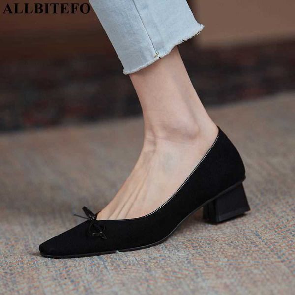 allbitefo bow design square toe comfortable sheepskin genuine leather women heels shoes high heels shoes office work shoes 210611, Black
allbitefo bow design square toe comfortable sheepskin genuine leather women heels shoes high heels shoes office work shoes 210611, Black