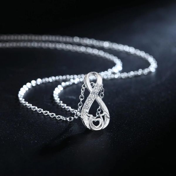 chains silver exquisite charm fashion temperament noble mother crystal flashing diamond number 8 elegant female necklace jewelry
chains silver exquisite charm fashion temperament noble mother crystal flashing diamond number 8 elegant female necklace jewelry